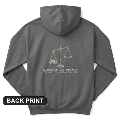 Borden Of Proof Back Print Hoodie