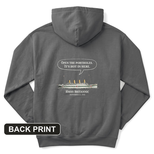 Britannic Back Print Hoodie