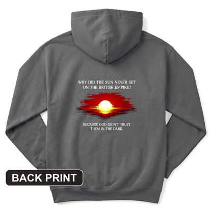 British Empire Back Print Hoodie