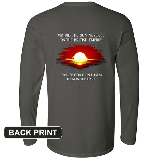 British Empire Back Print Long Sleeve T-Shirt