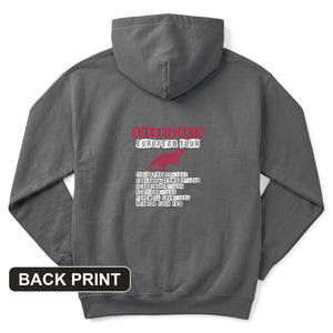 Bubonic Rats European Tour Back Print Hoodie