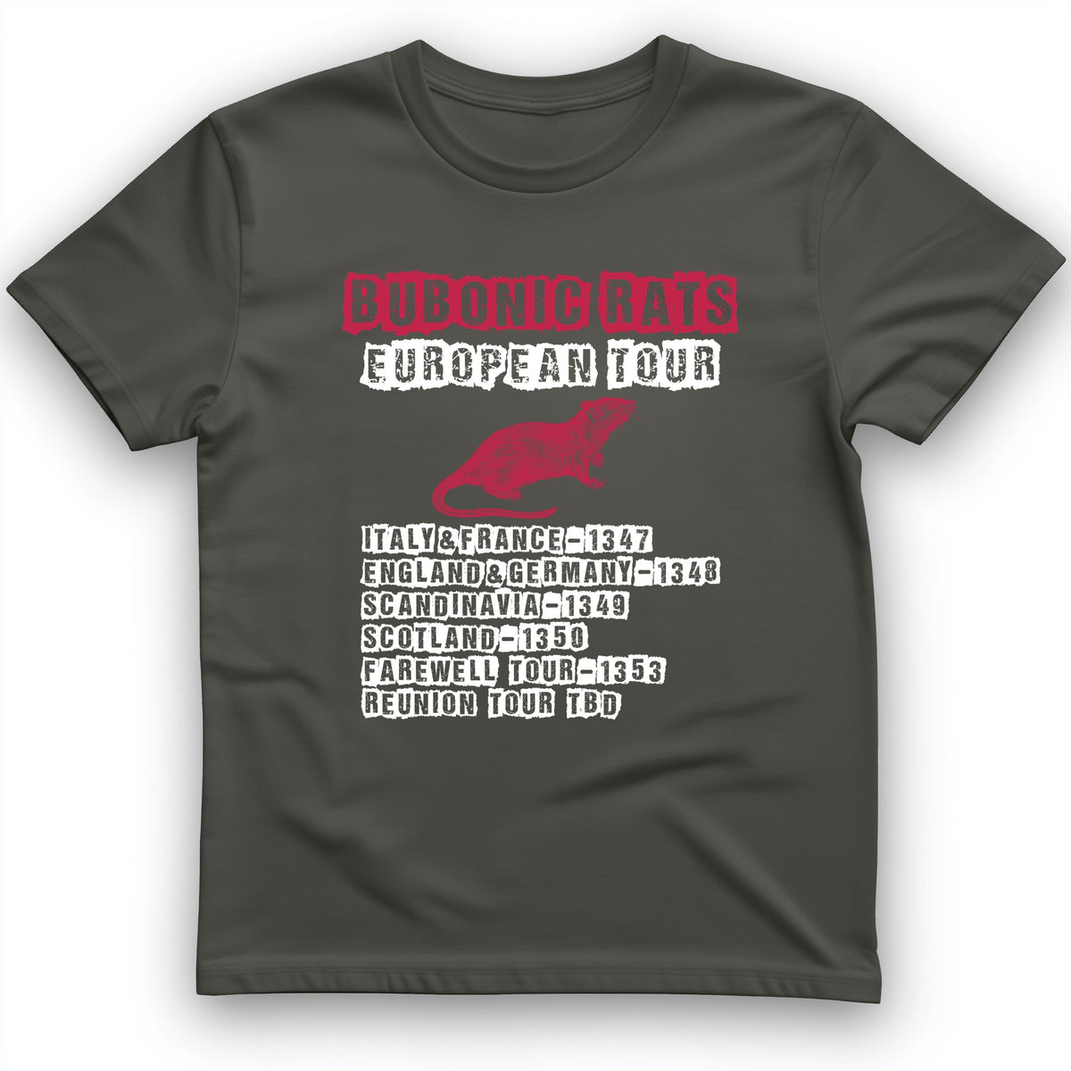 Bubonic Rats European Tour T-Shirt