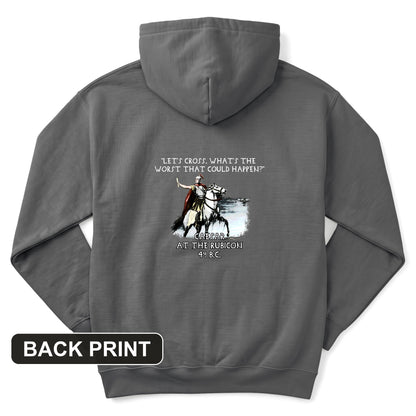 Caesar Cross Rubicon Back Print Hoodie