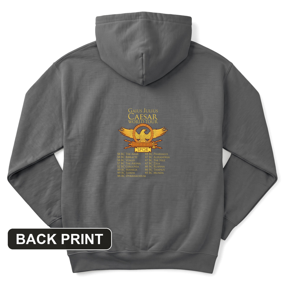 Caesar World Tour Back Print Hoodie