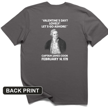 Captain Cook Back Print T-Shirt