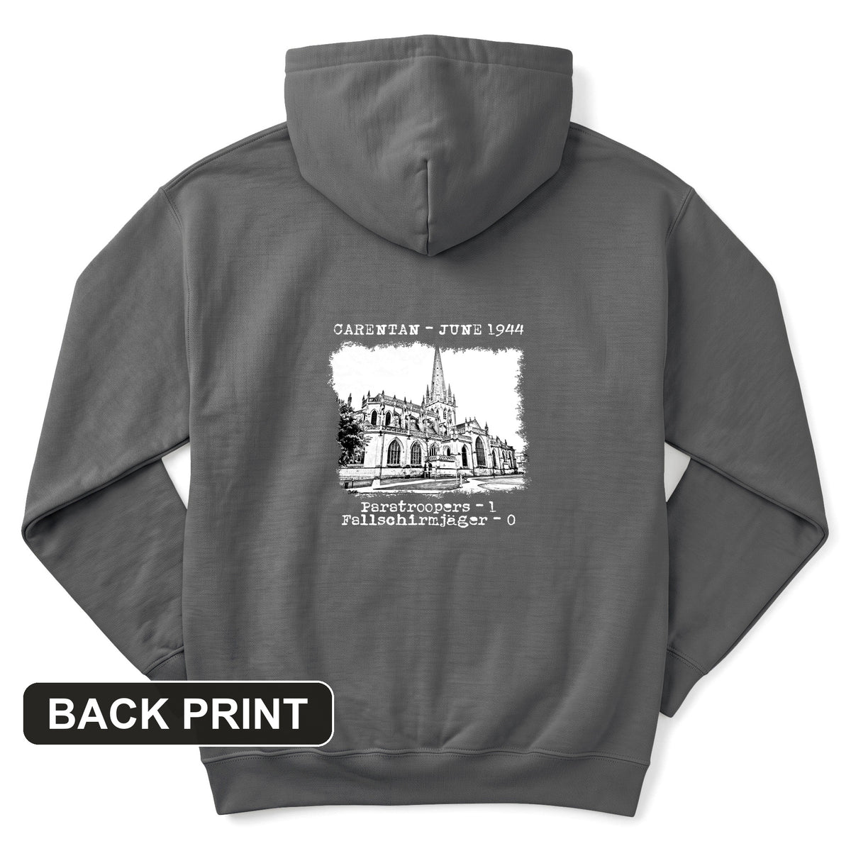 Carentan Back Print Hoodie
