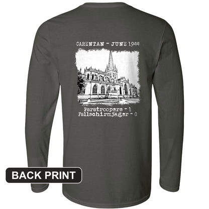 Carentan Back Print Long Sleeve T-Shirt
