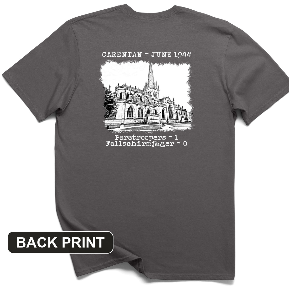 Carentan Back Print T-Shirt