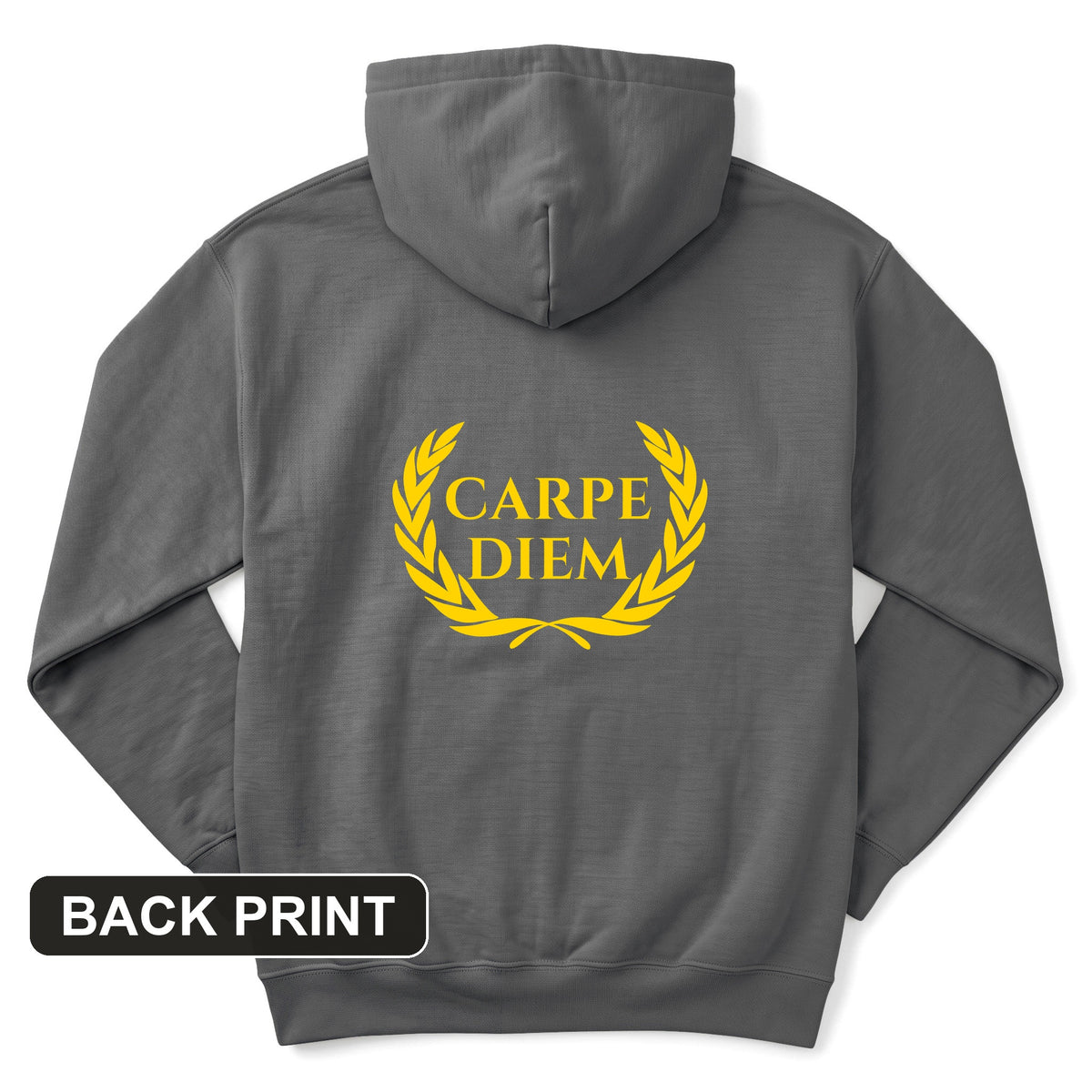Carpe Diem Back Print Hoodie