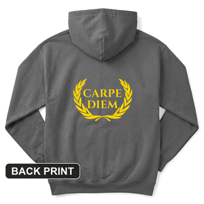 Carpe Diem Back Print Hoodie