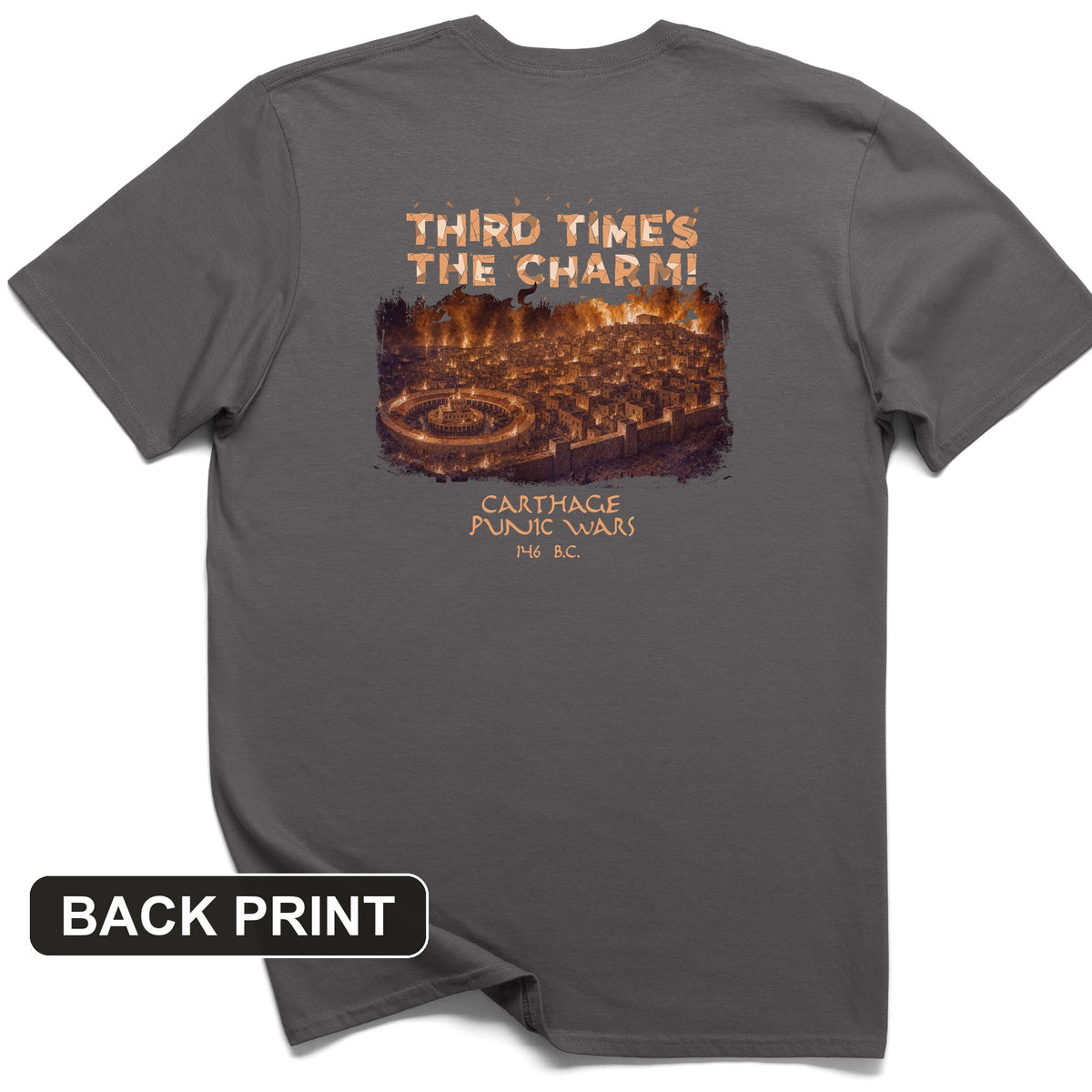 Carthage Back Print T-Shirt