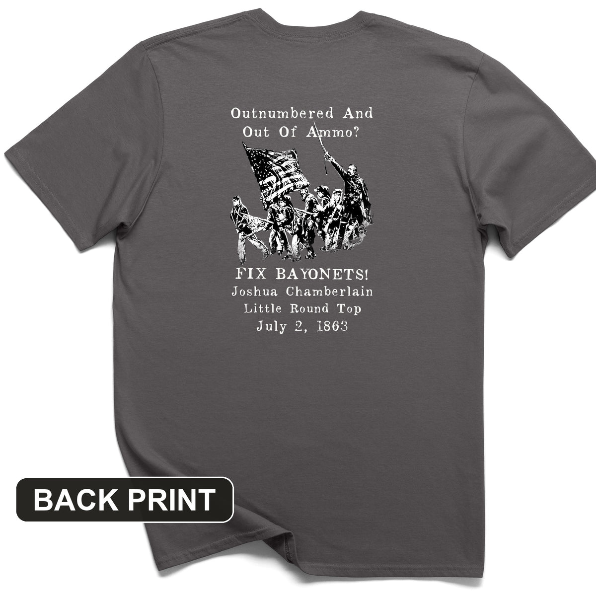 Chamberlain Back Print T-Shirt