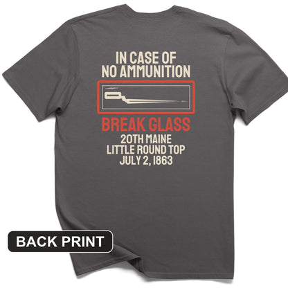 Chamberlain Break Glass Little Round Top Back Print T-Shirt