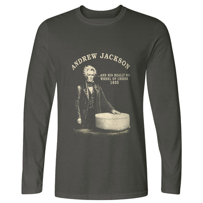 Cheese Wheel Long Sleeve T-Shirt