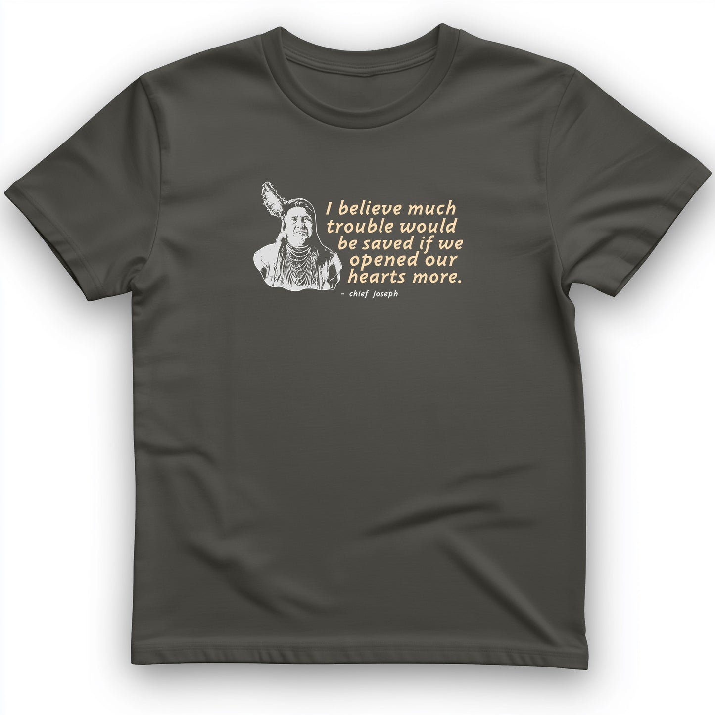 Chief Joseph Open Hearts T-Shirt