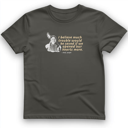 Chief Joseph Open Hearts T-Shirt