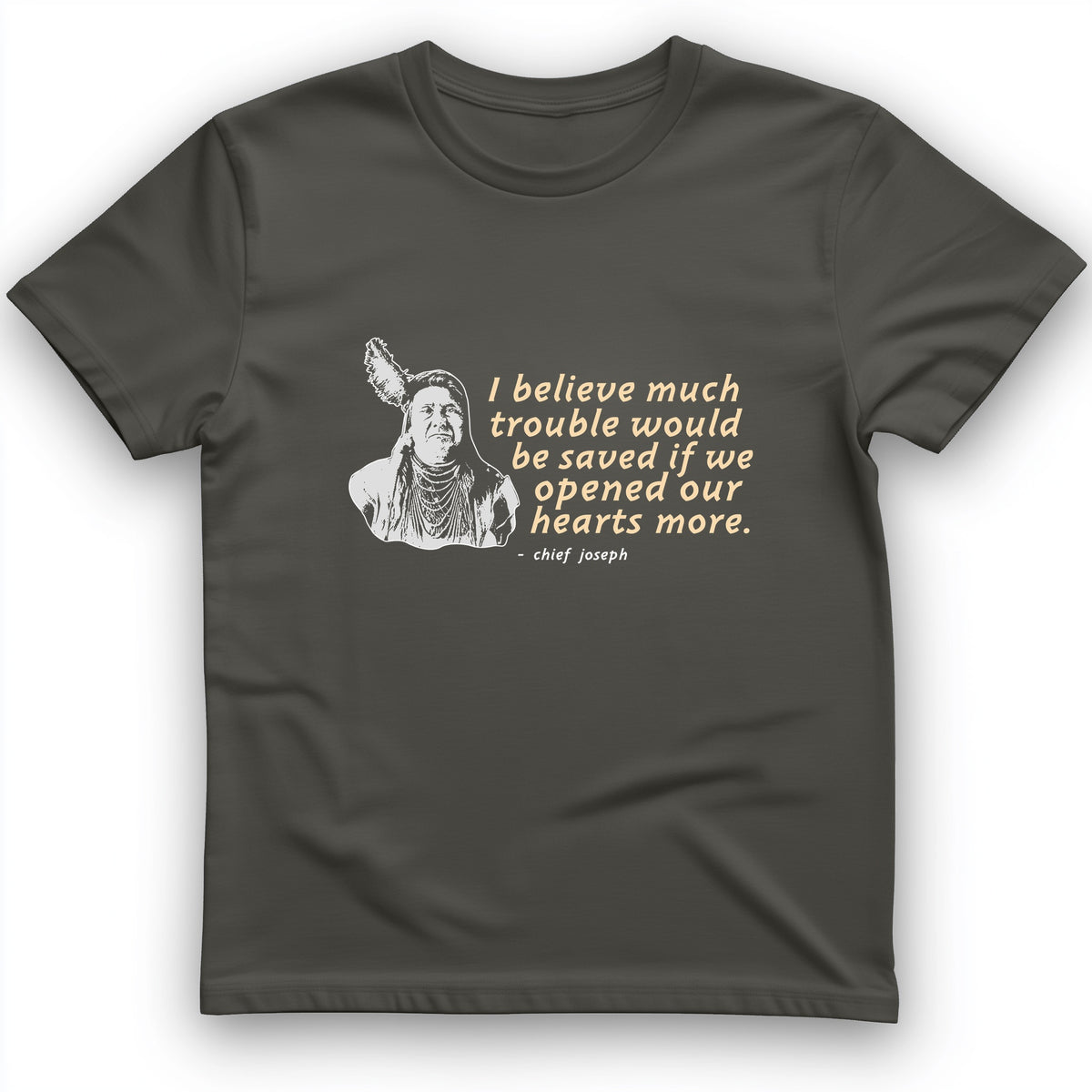 Chief Joseph Open Hearts T-Shirt