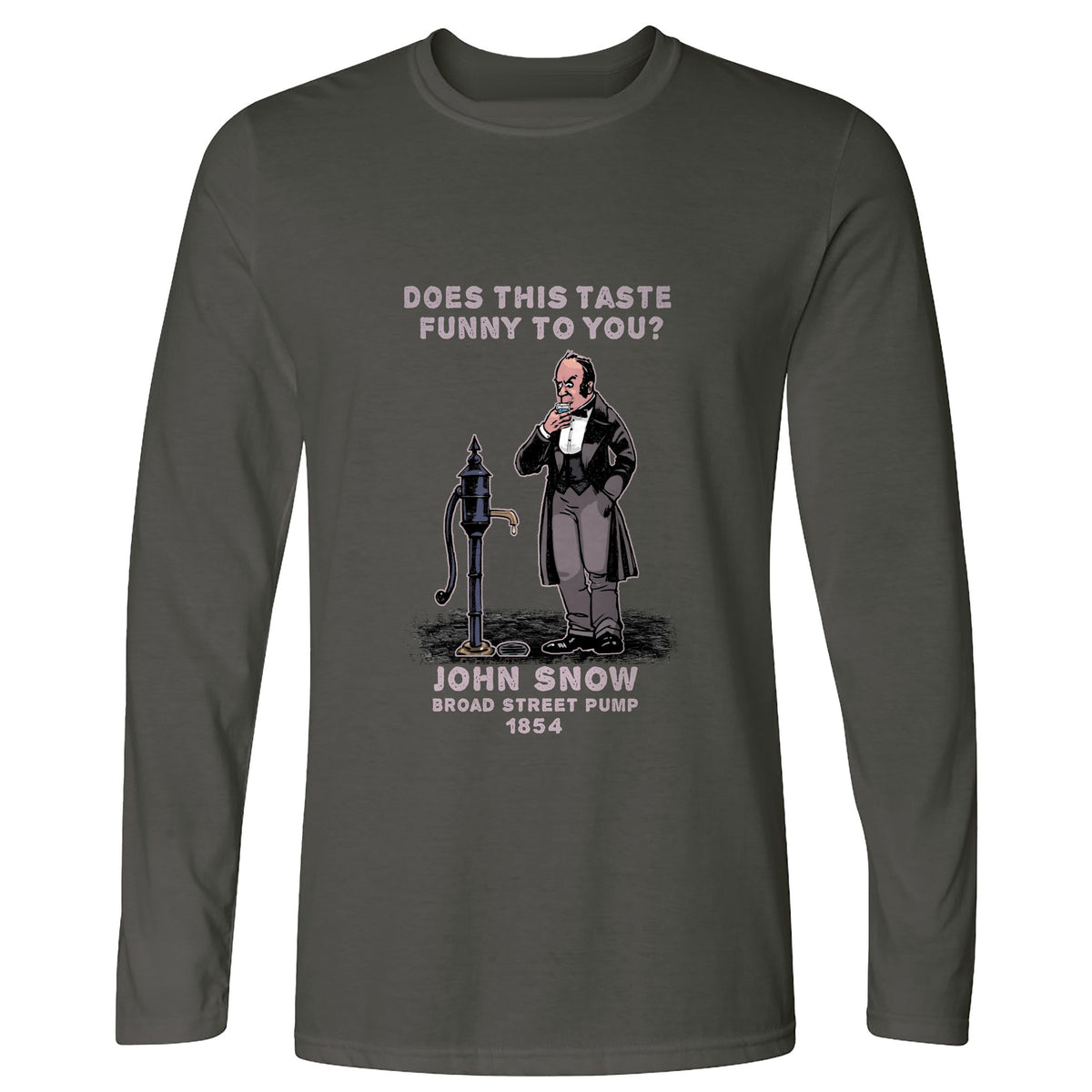 Cholera Fountain Long Sleeve T-Shirt
