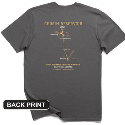 Chosin Reservoir Back Print T-Shirt
