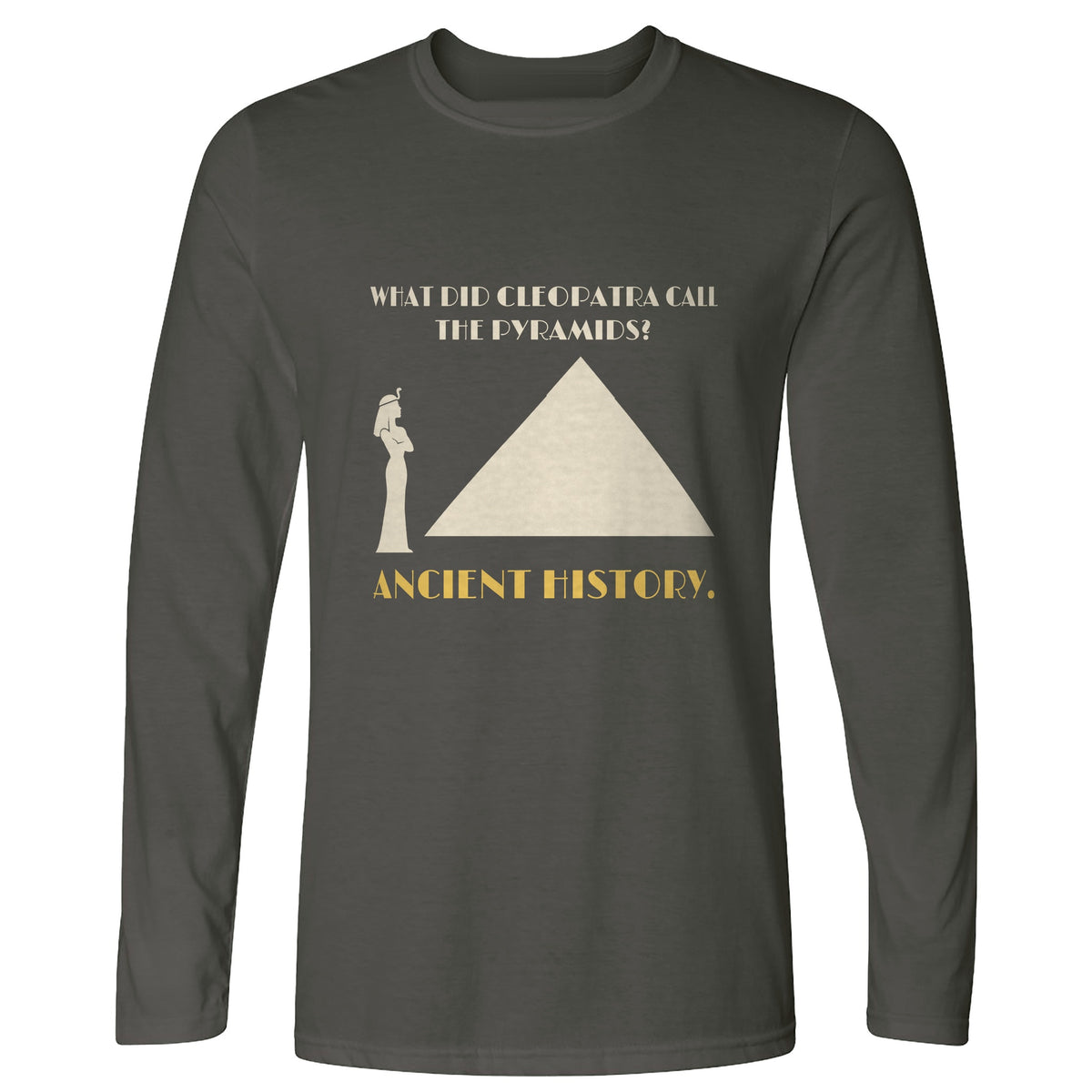 Cleopatra Ancient History Long Sleeve T-Shirt