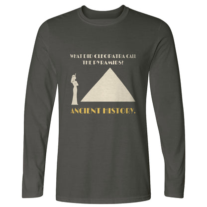 Cleopatra Ancient History Long Sleeve T-Shirt