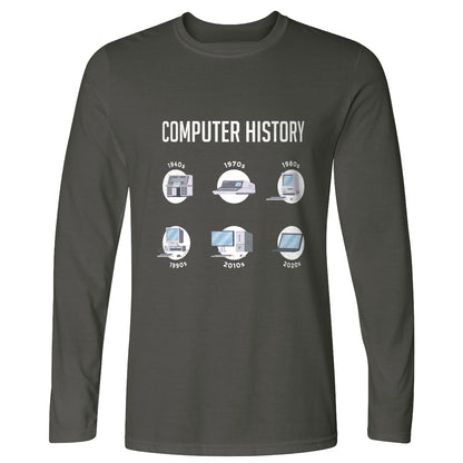 Computer History Long Sleeve T-Shirt