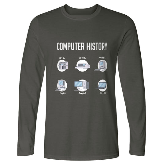 Computer History Long Sleeve T-Shirt