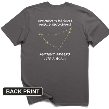 Connect The Dots Back Print T-Shirt