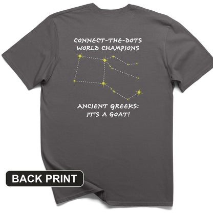 Connect The Dots Back Print T-Shirt