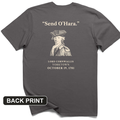 Cornwallis Send O'Hara Back Print T-Shirt