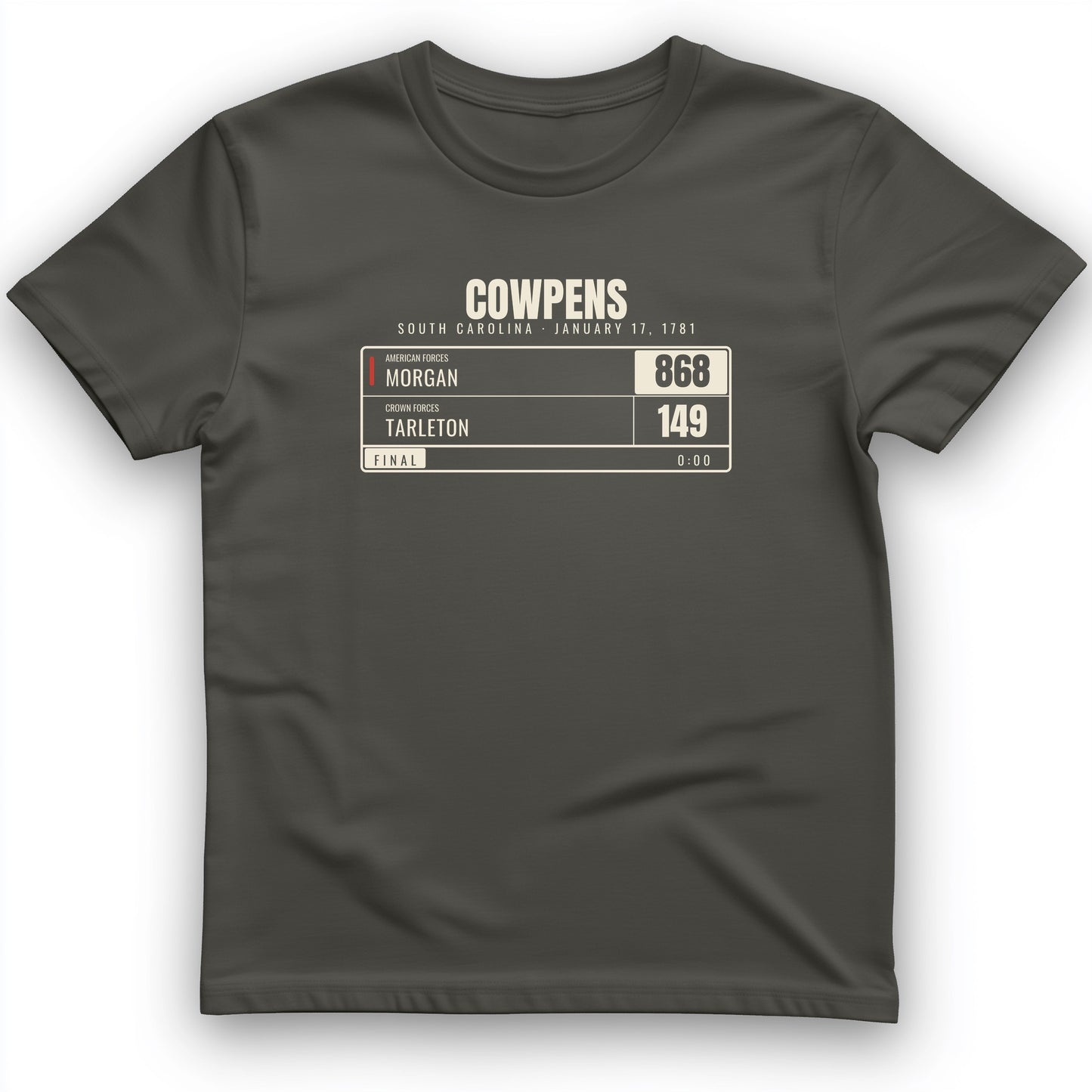 Cowpens Scoreboard T-Shirt
