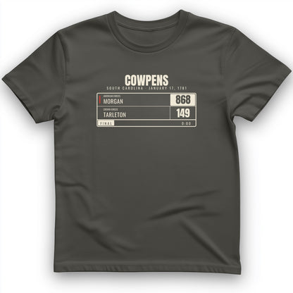 Cowpens Scoreboard T-Shirt