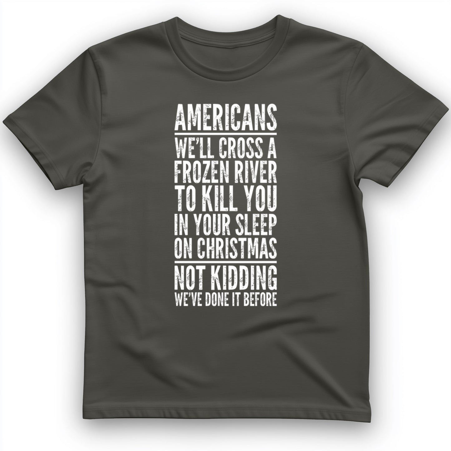 Cross A River On Xmas T-Shirt