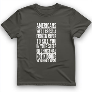 Cross A River On Xmas T-Shirt