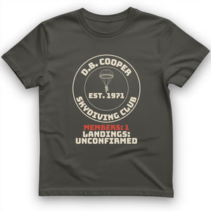 DB Cooper Skydiving Club T-Shirt