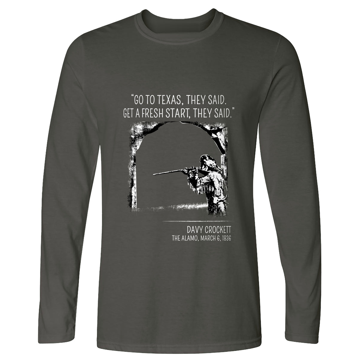 Davy Crockett Long Sleeve T-Shirt