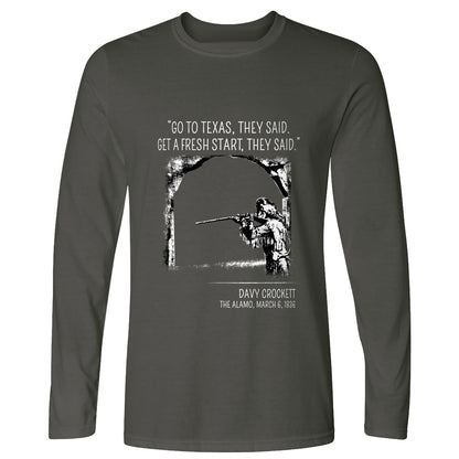 Davy Crockett Long Sleeve T-Shirt