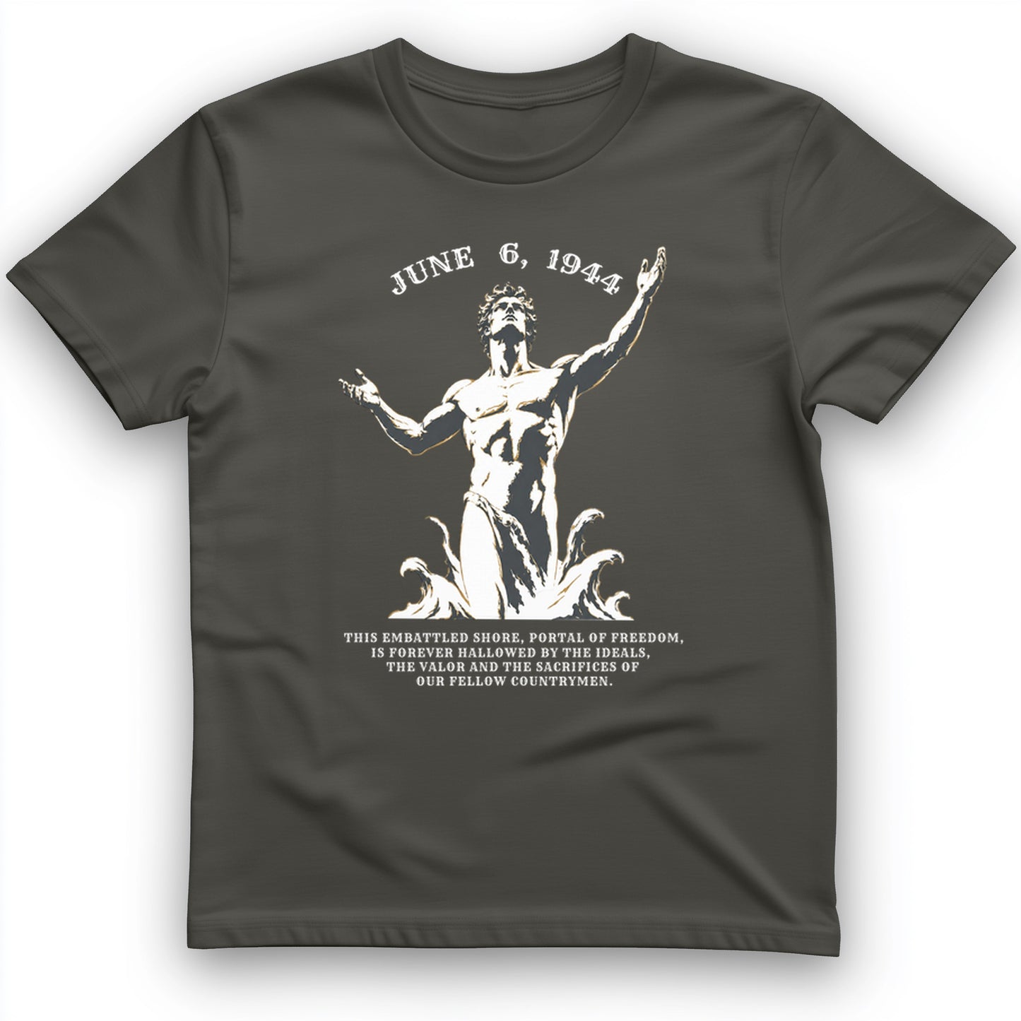 Dday Statue T-Shirt