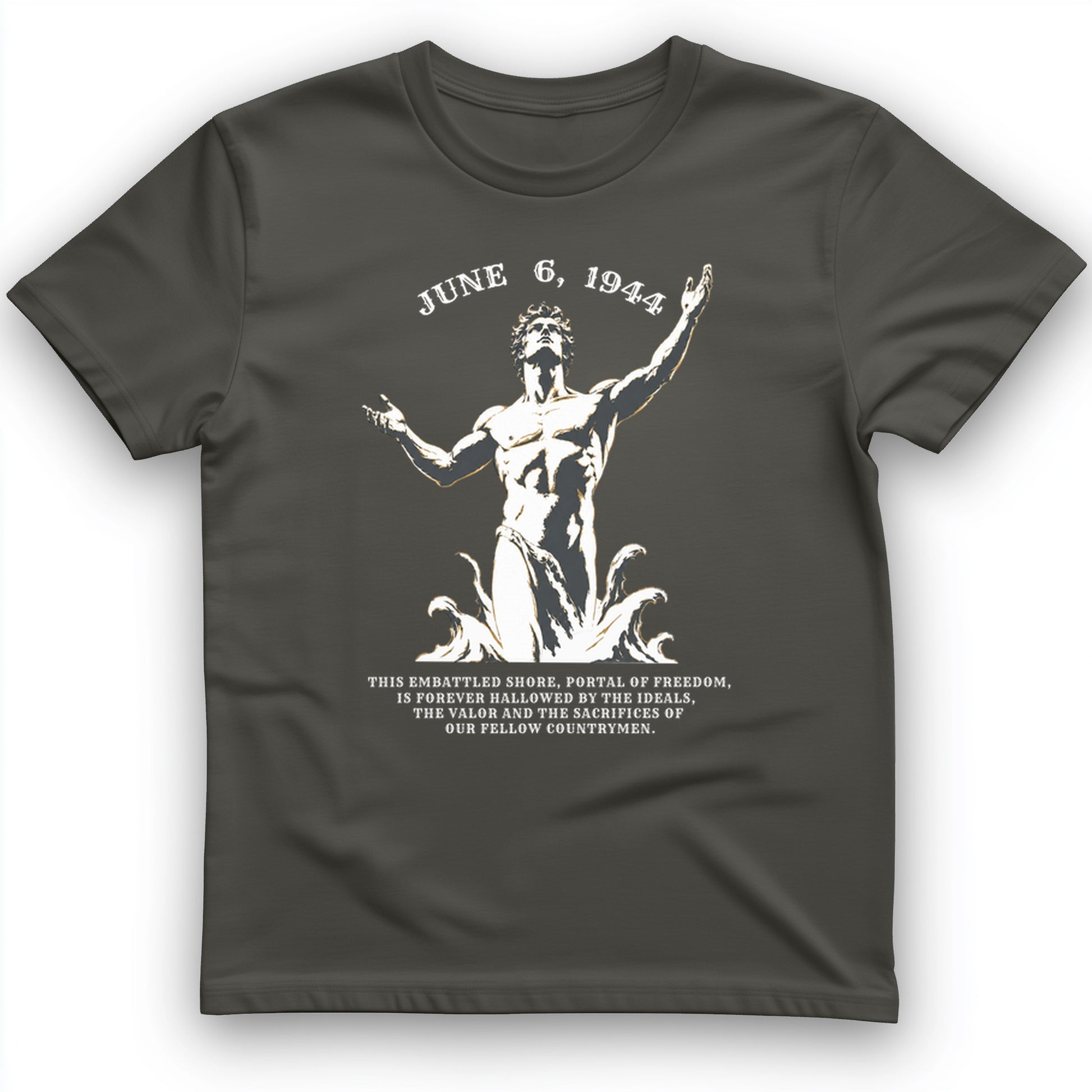 Dday Statue T-Shirt