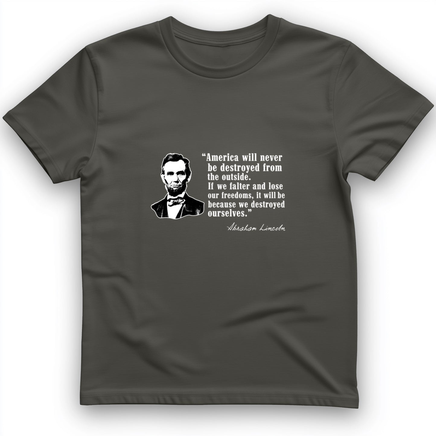Destroyed Ourselves Lincoln T-Shirt