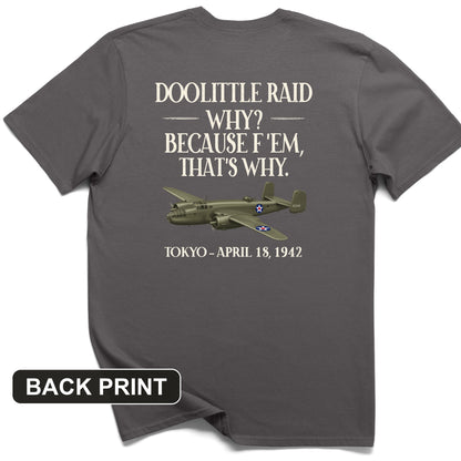Doolittle Raid Back Print T-Shirt