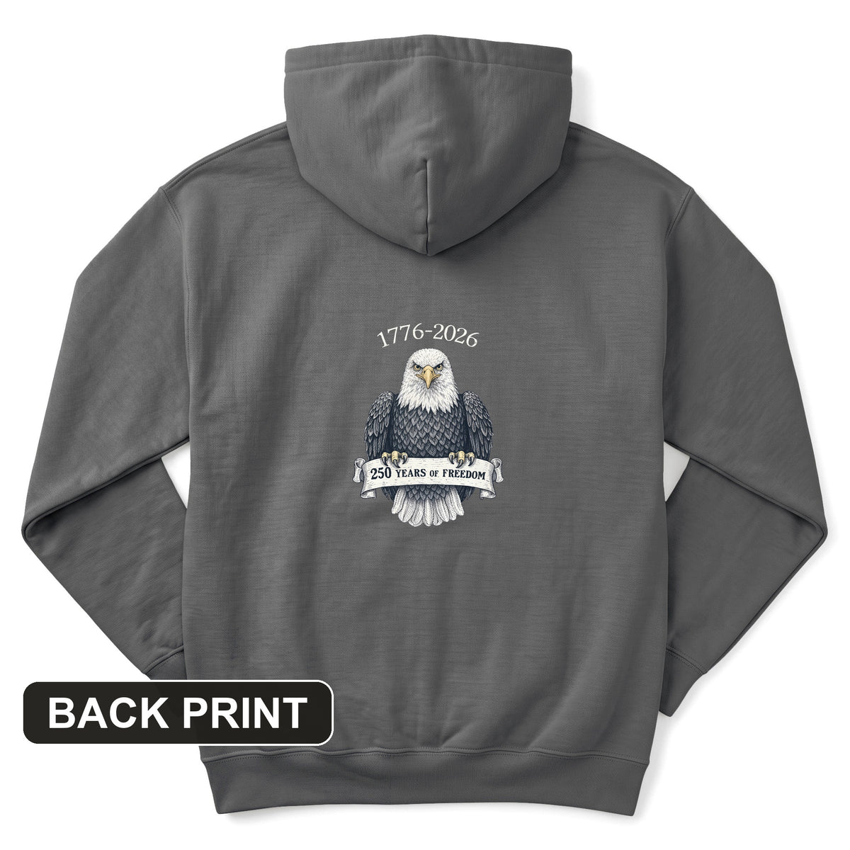 Eagle 250 Back Print Hoodie