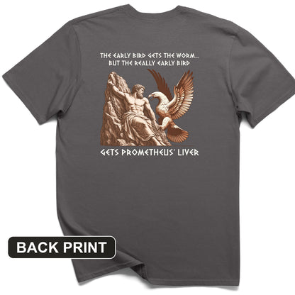 Early Bird Back Print T-Shirt