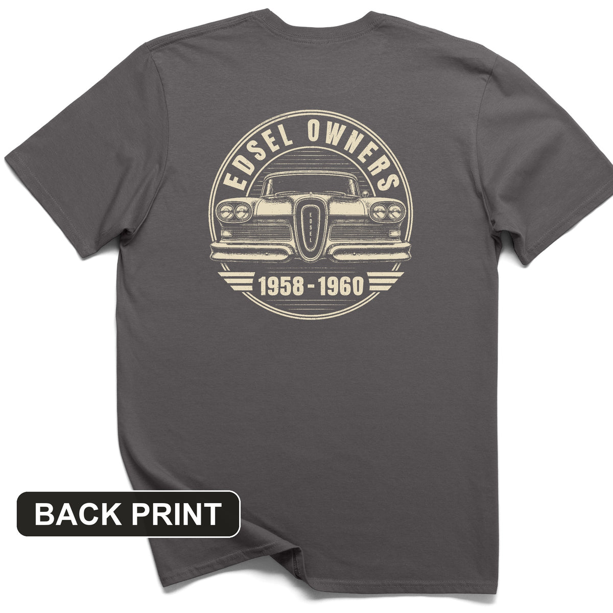 Edsel Back Print T-Shirt