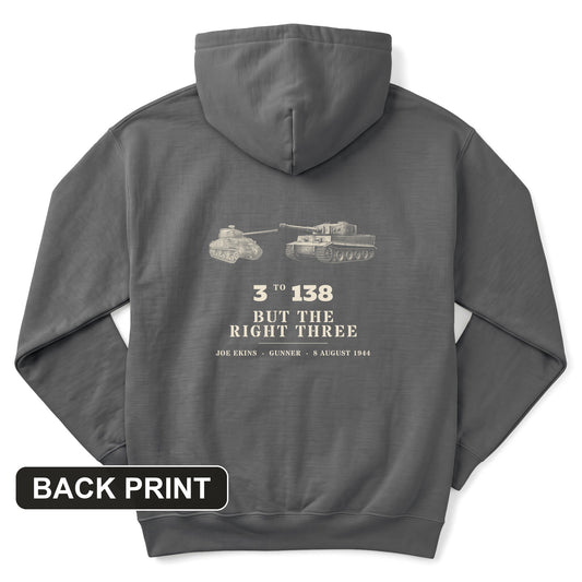 Ekins 3 To 138 Back Print Hoodie