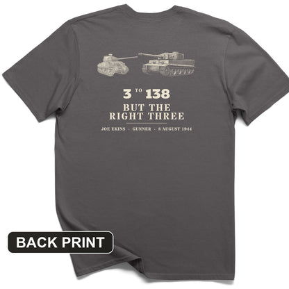 Ekins 3 To 138 Back Print T-Shirt