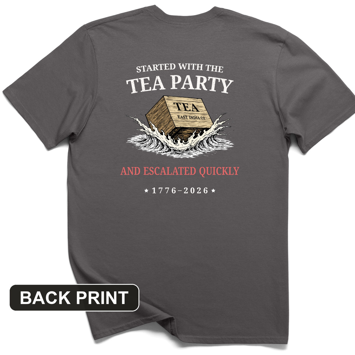Escalated Quickly Back Print T-Shirt
