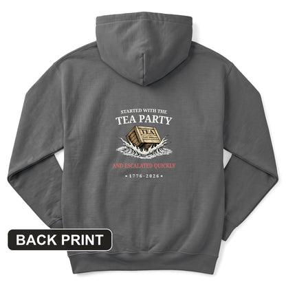 Escalated Quickly Back Print Hoodie