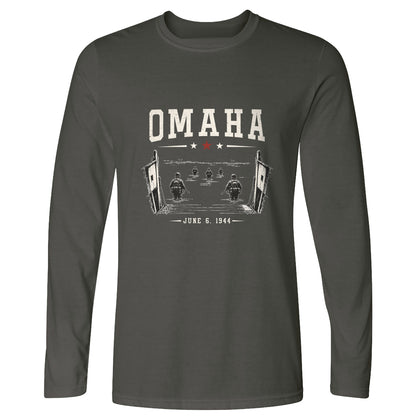 Exit Landing Craft Long Sleeve T-Shirt