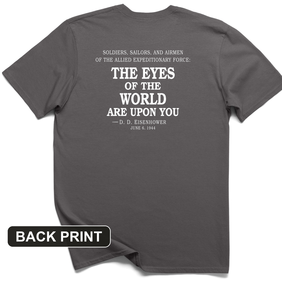 Eyes of the World Back Print T-Shirt